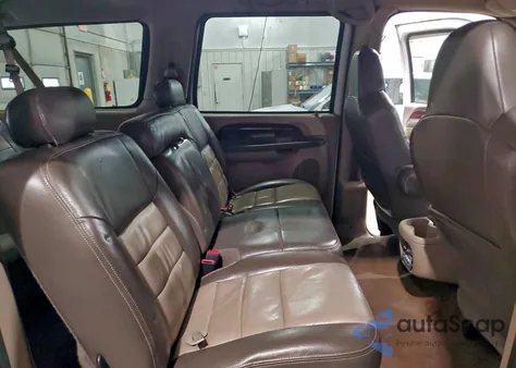 2004 Ford Excursion Eddie Bauer from USA, damaged, VIN 1FMNU44S34EA09406